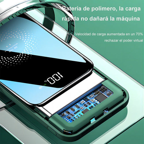 Powerbank Moreka K054 10000 mAh Tipo C V8 IP - Imagen 3