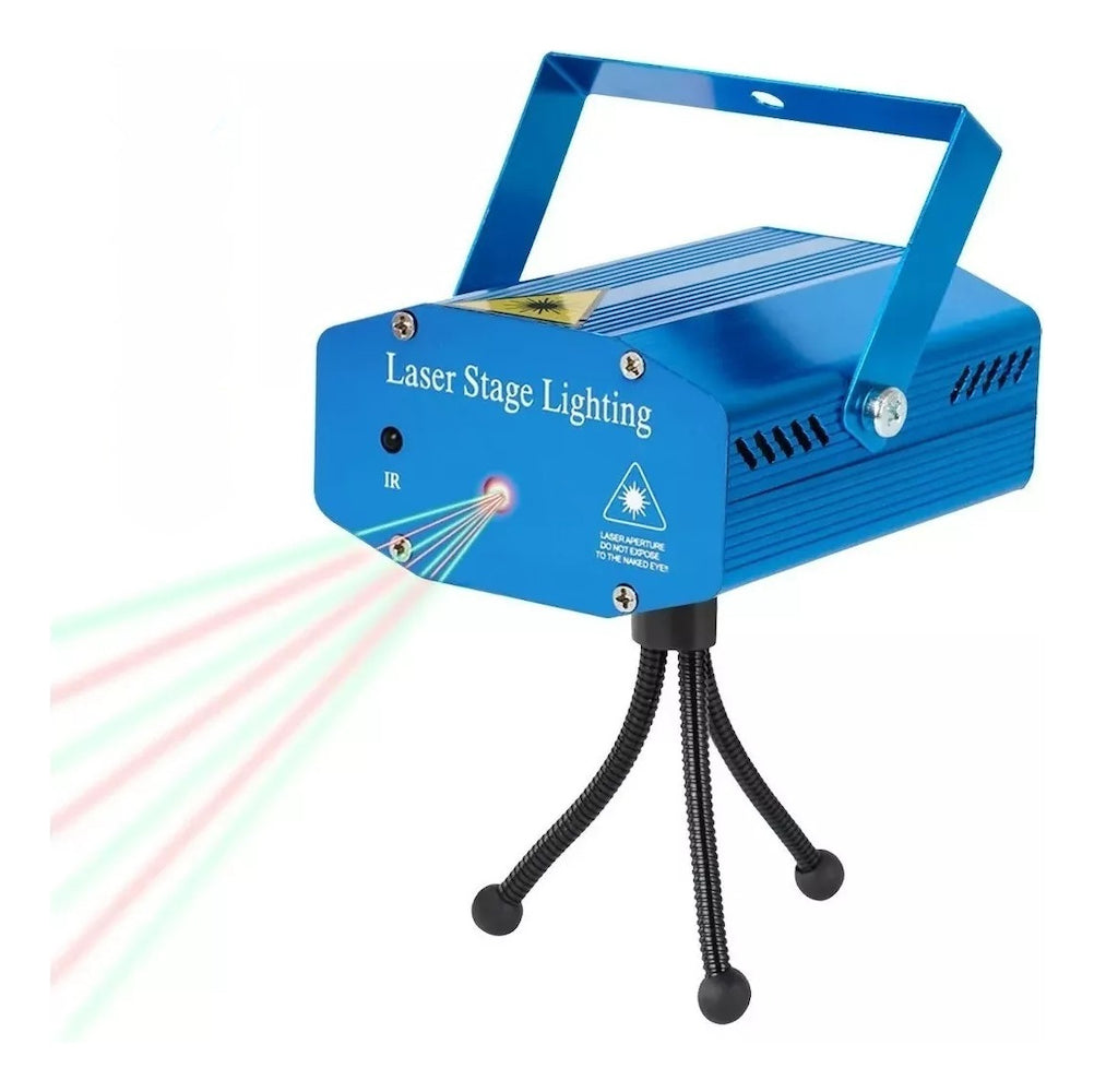 Proyector Láser Led Fiestas Disco Navidad largo alcance XLF-09 - Imagen 1