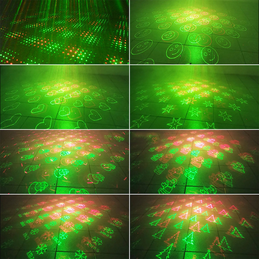 Proyector Láser Led Fiestas Disco Navidad largo alcance XLF-09 - Imagen 5