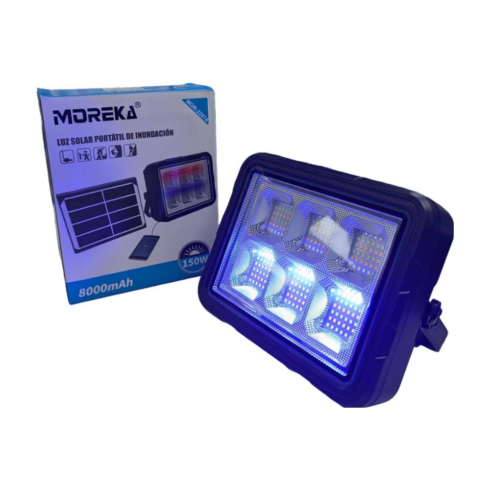 Reflector cargador Solar 150W 8000mAh plegable MOR-2207A - Imagen 3