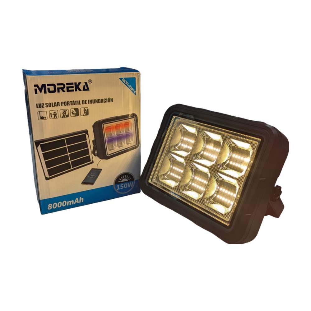 Reflector cargador Solar 150W 8000mAh plegable MOR-2207A - Imagen 8