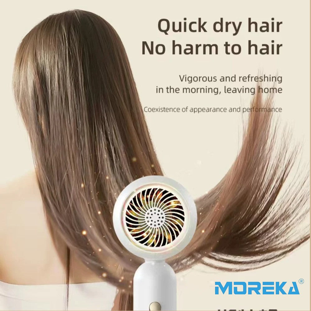 Secador de pelo 1500w, secado rápido, iones negativos, aire frío y caliente MCF-001 - Imagen 7