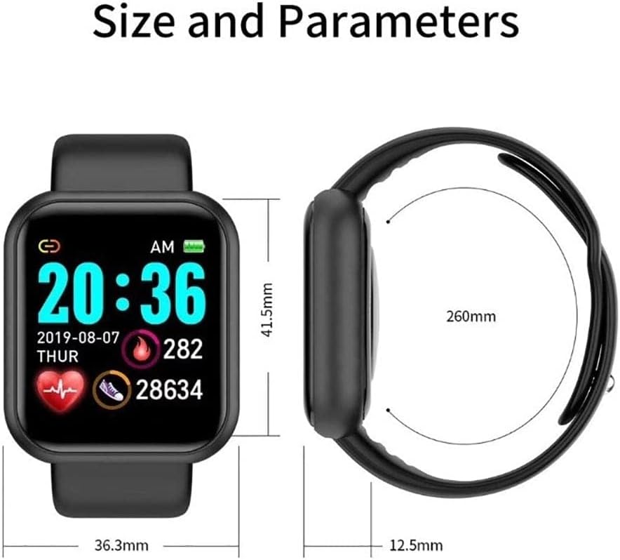 Smart Watch Y68 Smartband Reloj Inteligente Ritmo Cardiaco - Imagen 10