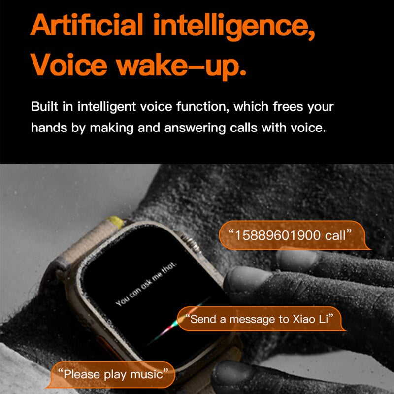 Smart Watch i8 Ultra Serie 8 doble correa y audifonos Bluetooth - Imagen 6