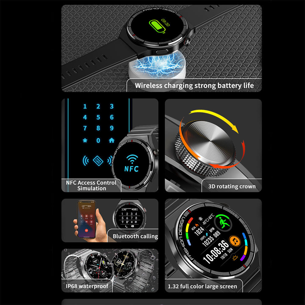 Smart Watch Moreka SK11 Pro Bluetooth Deportivo Impermeable - Imagen 6