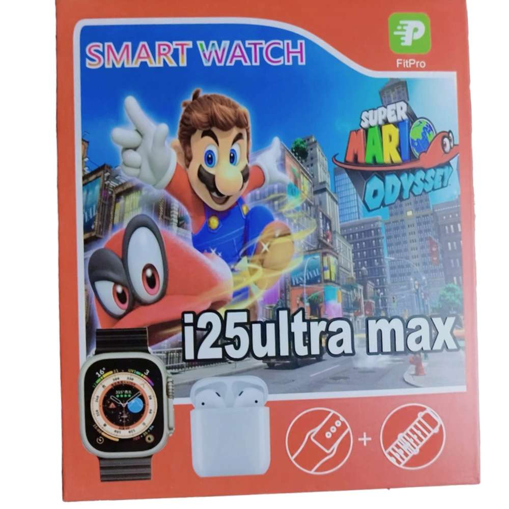 Smart Watch i25 ULTRA Max Mario 2 correas - Imagen 2
