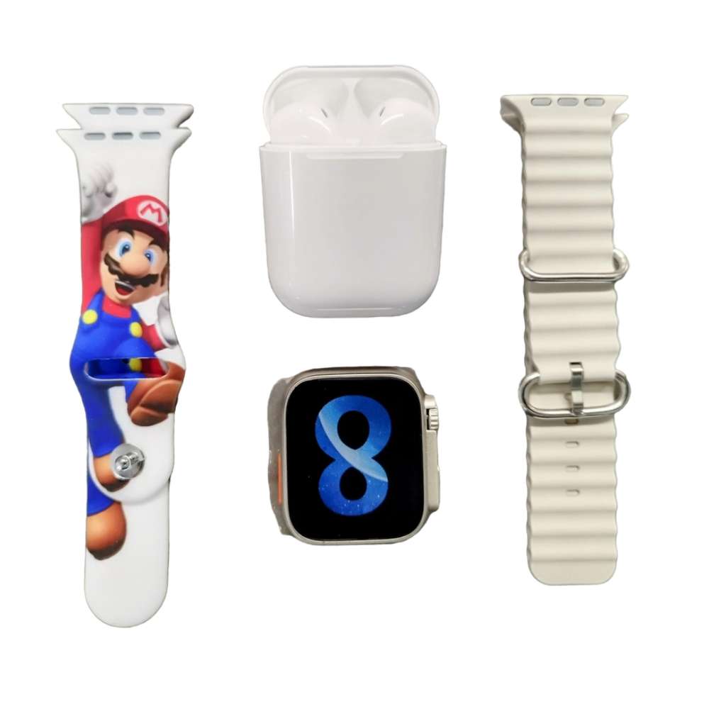 Smart Watch i25 ULTRA Max Mario 2 correas - Imagen 6
