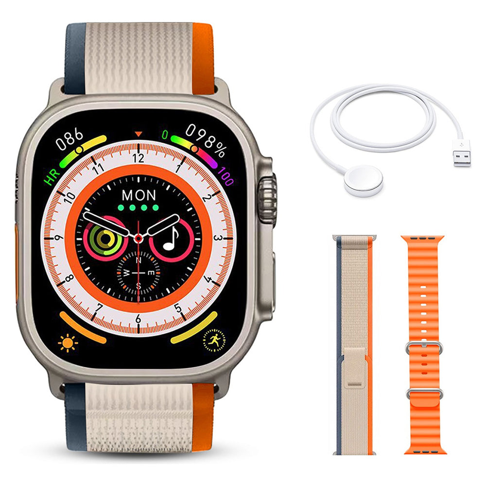 Smart Watch Ultra2 EW25 Carga Inalámbrica 4 Bandas - Imagen 2
