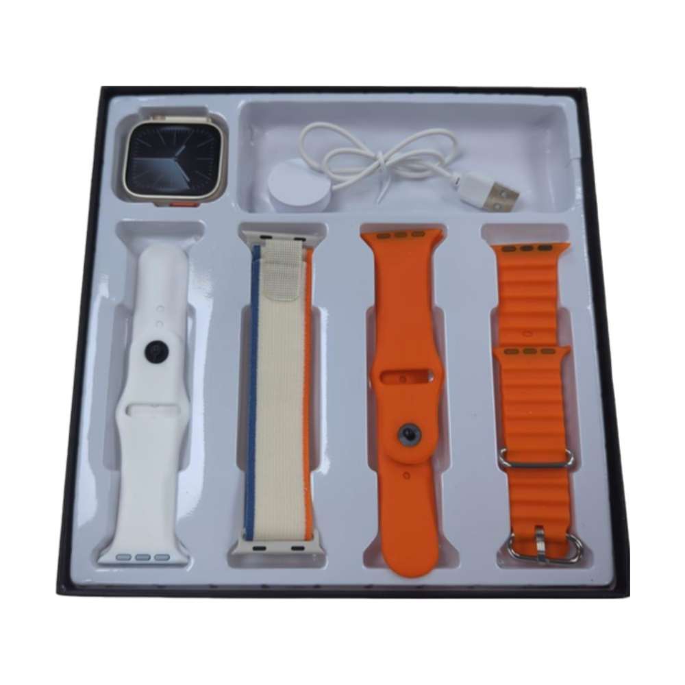 Smart Watch Ultra2 EW25 Carga Inalámbrica 4 Bandas - Imagen 5