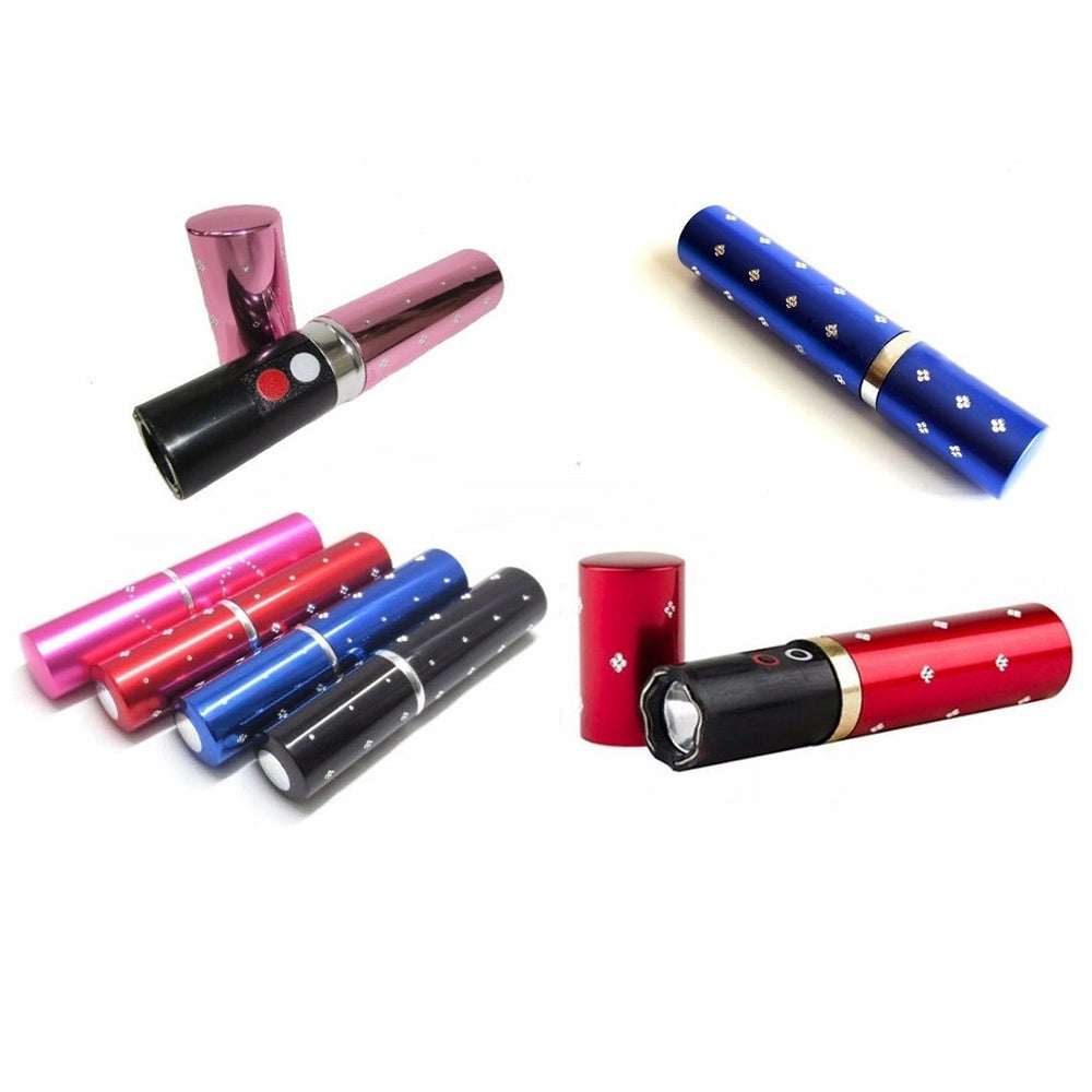 Teaser descarga eléctrica paralizador de defensa personal para mujeres diseño lámpara labial - Imagen 3