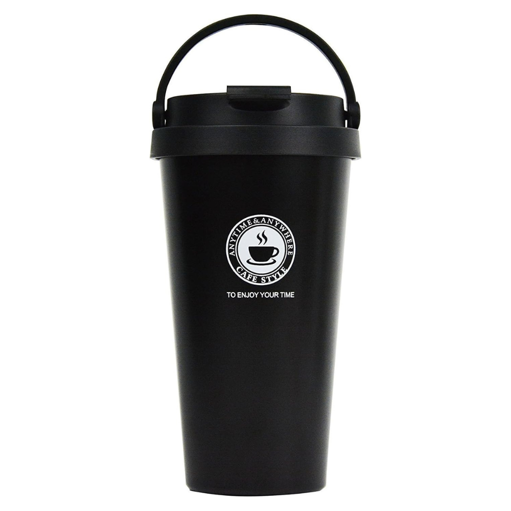 Taza de viaje de acero inoxidable con tapa a prueba de fugas 17 oz CB-004 - Imagen 1