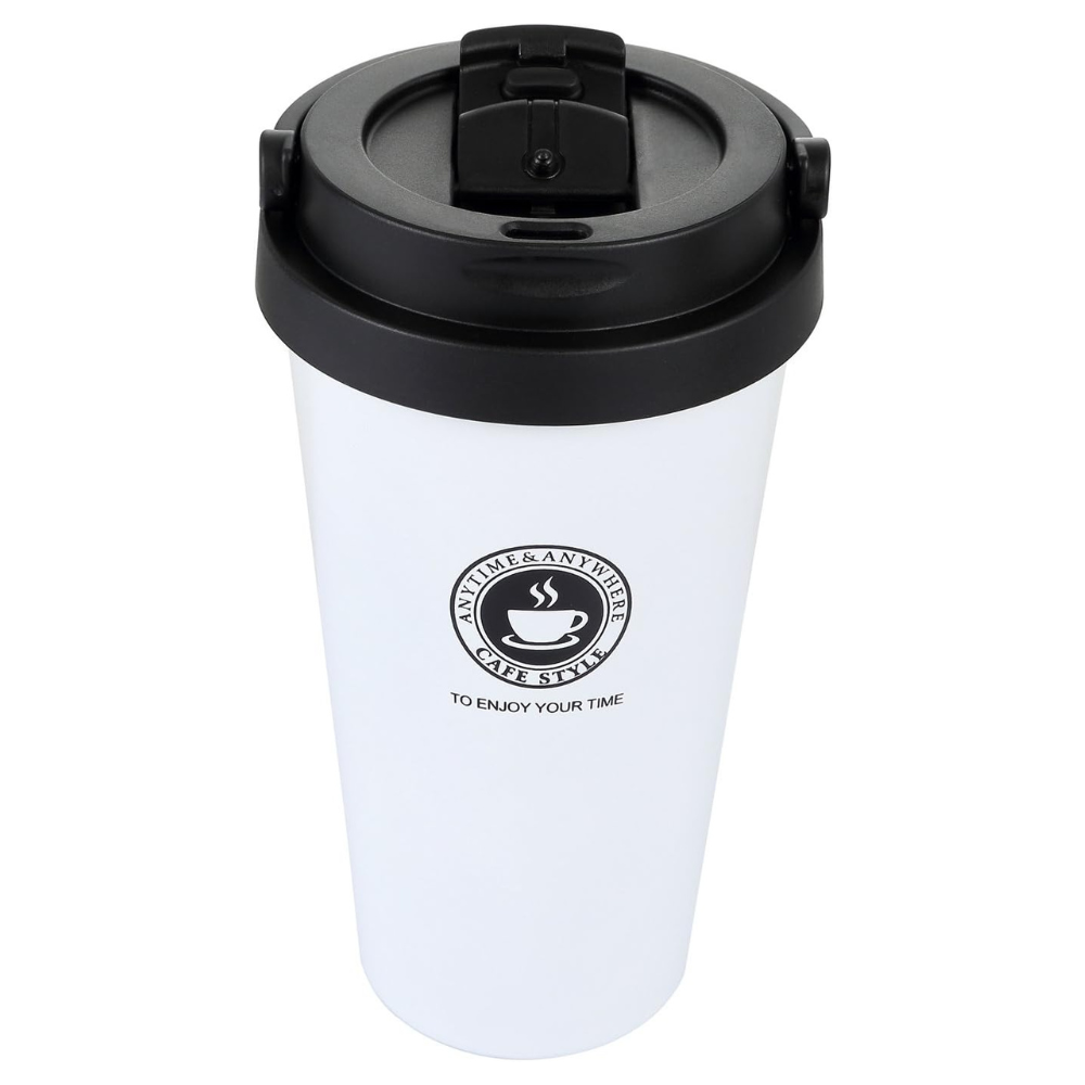 Taza de viaje de acero inoxidable con tapa a prueba de fugas 17 oz CB-004 - Imagen 3