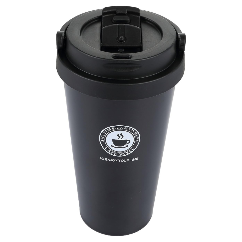 Taza de viaje de acero inoxidable con tapa a prueba de fugas 17 oz CB-004 - Imagen 4