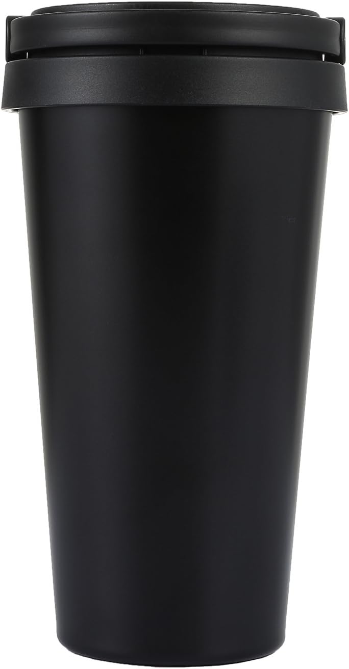 Taza de viaje de acero inoxidable con tapa a prueba de fugas 17 oz CB-004 - Imagen 5