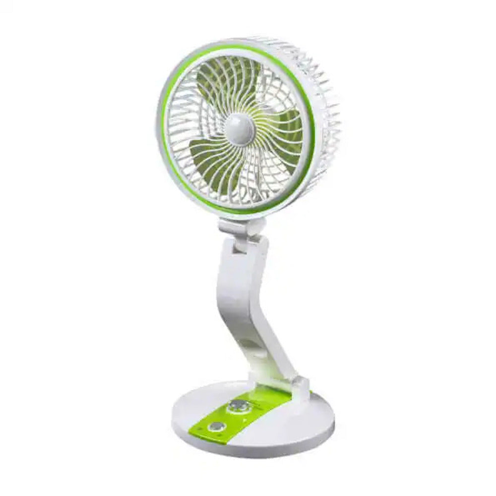 Ventilador 3 aspas Portatil Moreka MF023 Luz Led - Imagen 1