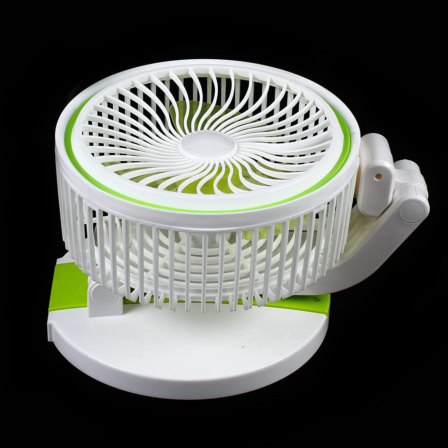Ventilador 3 aspas Portatil Moreka MF023 Luz Led - Imagen 3