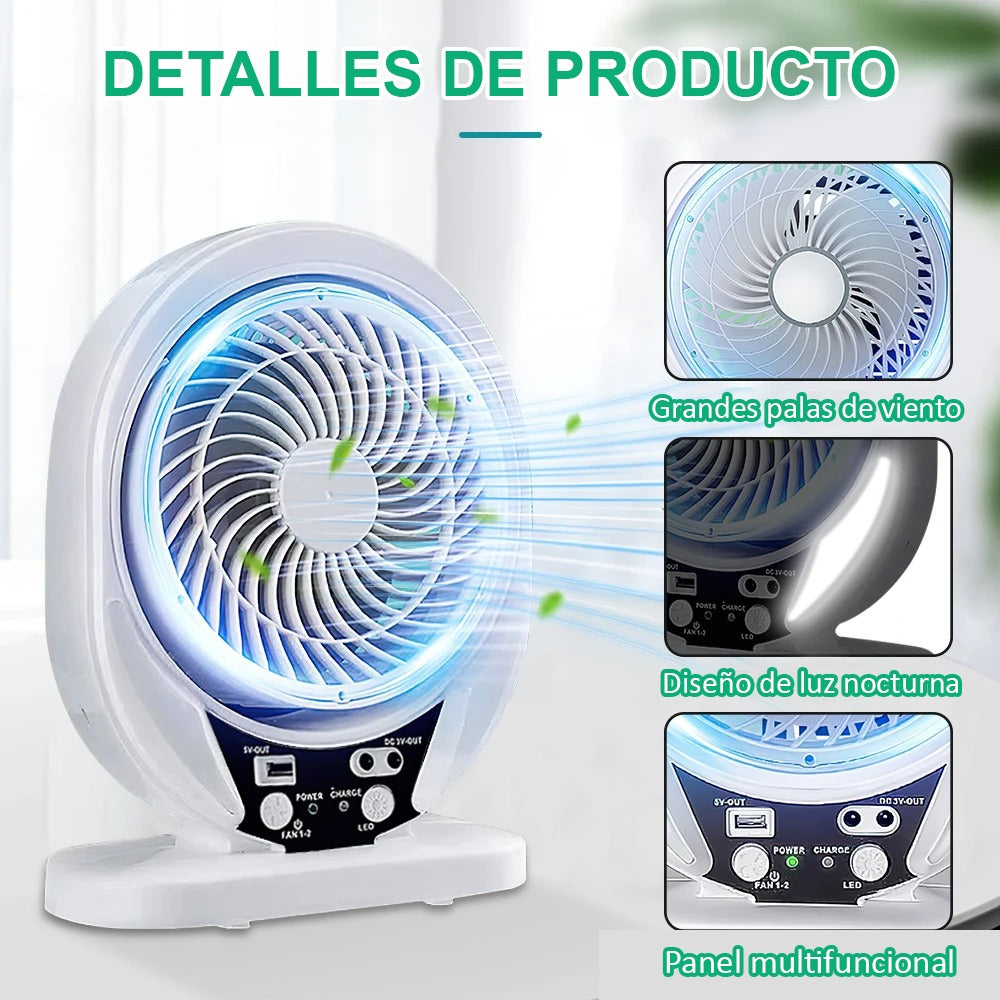 Ventilador 3 aspas 3 Velocidades 8