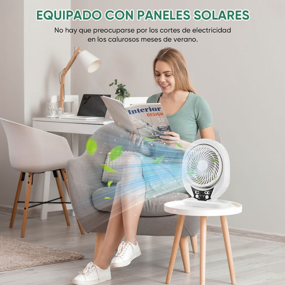 Ventilador 3 aspas 3 Velocidades 8