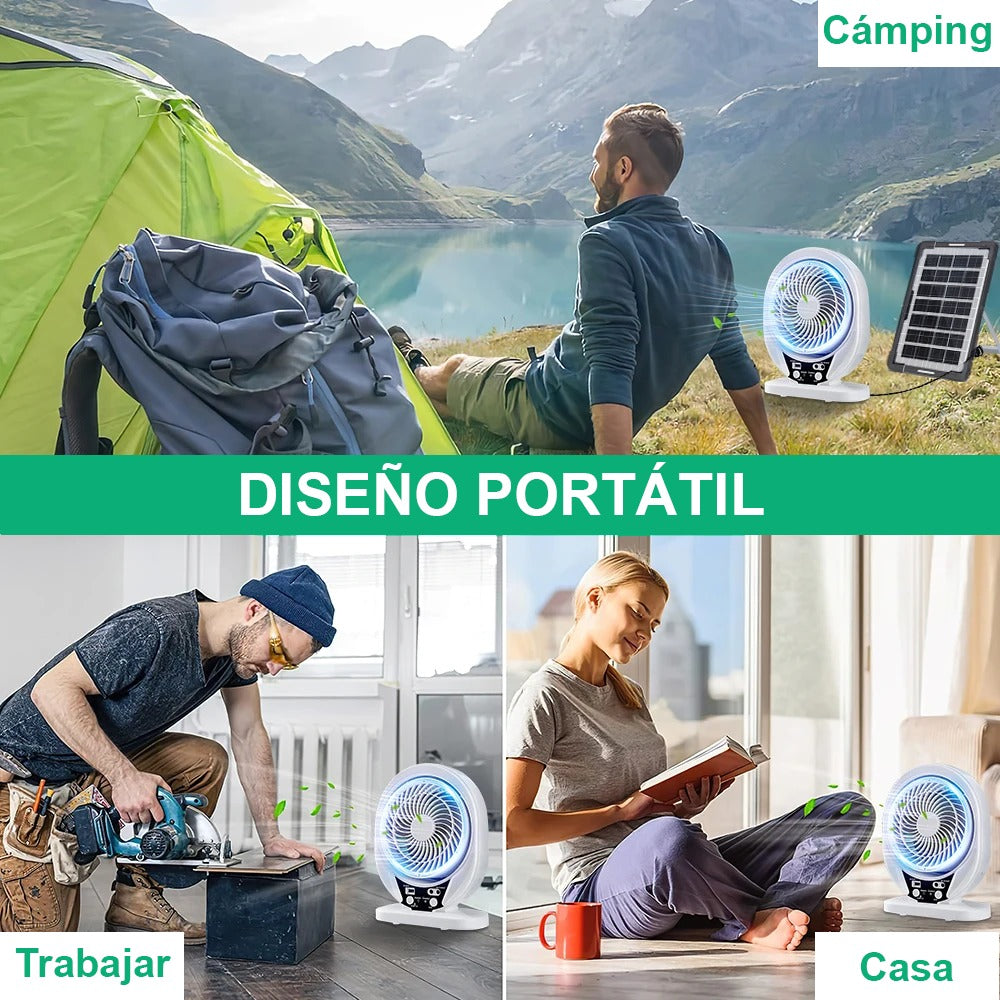 Ventilador 3 aspas 3 Velocidades 8