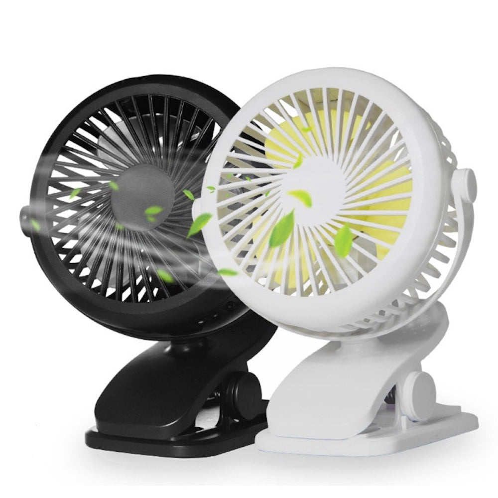 Ventilador eléctrico con Clip de 5.5 Pulgadas Recargable MF025 - Imagen 9