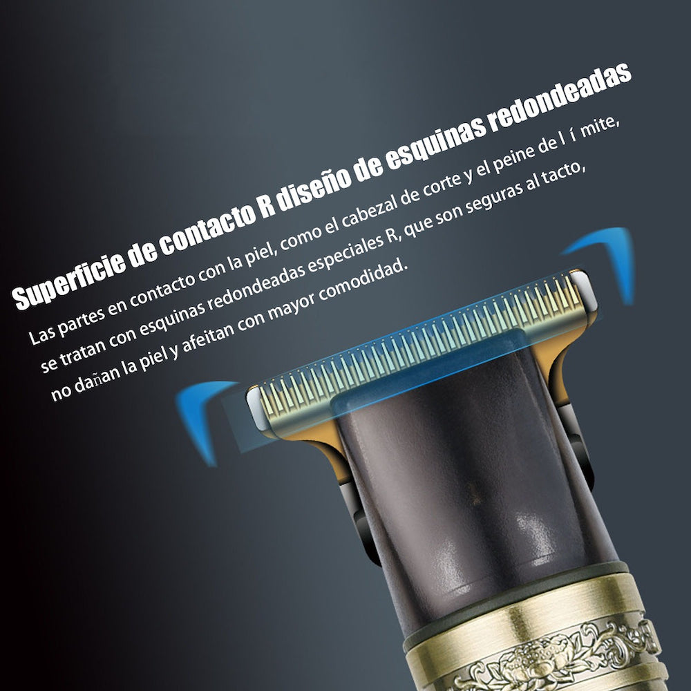 Cortapelos Eléctrica Inalámbrica Para Hombres recargable W16 - Imagen 3